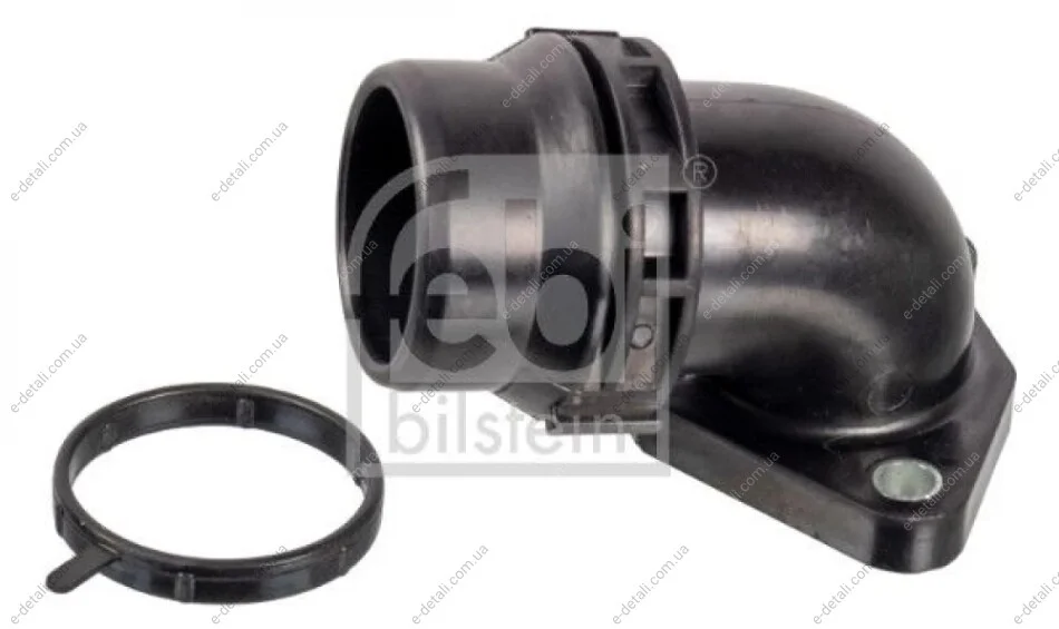 Фланец системы охлаждения BMW 3 (E36/E46) 1.6/1.8i (M43) 97-06 (с прокладкой) FEBI BILSTEIN 26640 (фото 1)