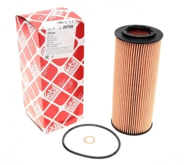 Фильтр масляный BMW 3 (E46)/ 5 (E60/E61) 2.0 D 03-- FEBI BILSTEIN 26706