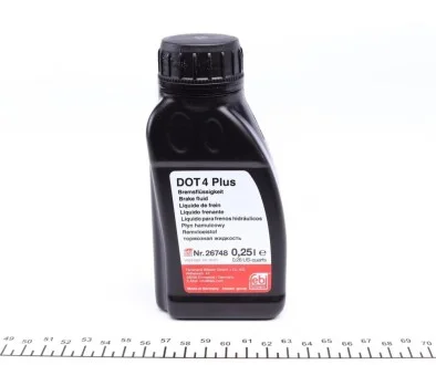 Жидкость тормозная DOT4 Plus (250ml) FEBI BILSTEIN 26748