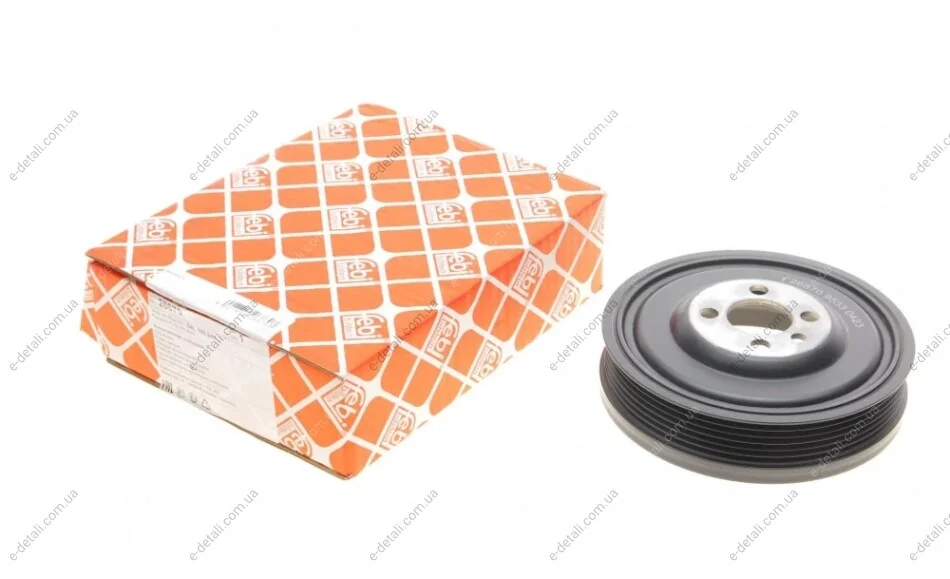 Шкив коленвала VW Caddy II/III/ T5 1.9TDI 03- (6PK) FEBI BILSTEIN 26870 (фото 1)