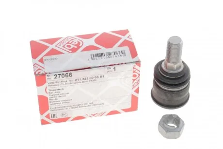 Опора шаровая (передняя/снизу/внутри) MB E-class (W211)/S-class (W220) 98- FEBI BILSTEIN 27066