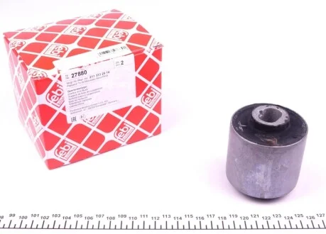 Сайлентблок важеля (переднього/знизу) MB E-class (W211) (повздовжнього) FEBI BILSTEIN 27880