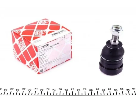 Опора шаровая (передняя/снизу) Mitsubishi Lancer 84-03/ Volvo S40 95-04 FEBI BILSTEIN 28200