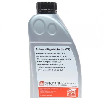 Масло АКПП (1L) (MB236.14) (красное) FEBI BILSTEIN 29449