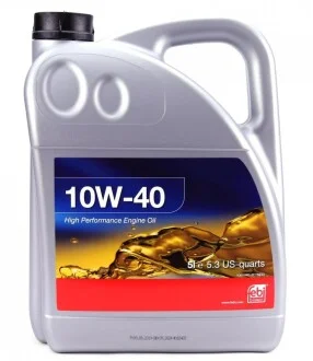 Масло 10W40 (5L) (VW 501 01/505 00/MB 229.1) FEBI BILSTEIN 32933
