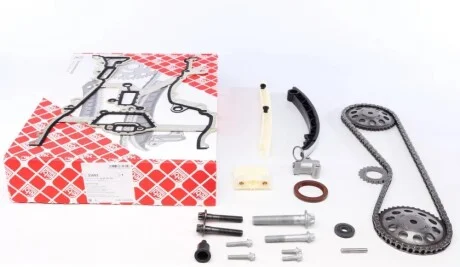 Комплект цепи ГРМ Opel Astra G/Corsa C 1.2i/Combo 1.4i 98- FEBI BILSTEIN 33082