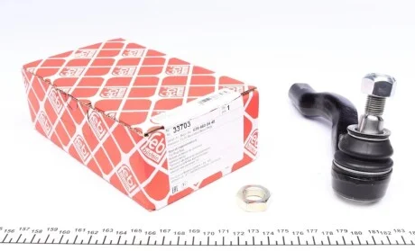 Наконечник тяги рульової (L) MB Vito (W639) 03- (L=168mm) FEBI BILSTEIN 33703