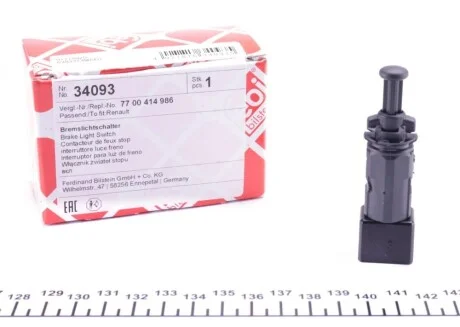 Датчик педали тормоза Renault Trafic/Master/Kangoo (2 конт) FEBI BILSTEIN 34093