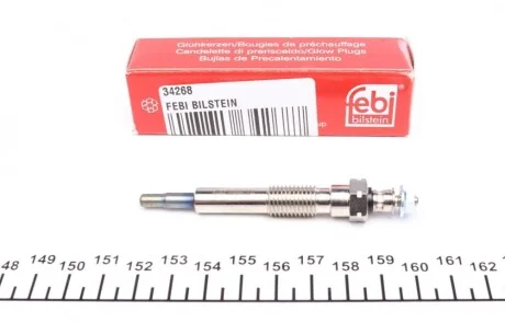 Свічка розжарювання Opel Combo 1.7D 94-01 (11V) FEBI BILSTEIN 34268