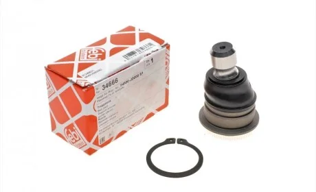 Опора кульова (передня/знизу) Nissan Qashqai/Renault Kadjar/Koleos 07- FEBI BILSTEIN 34666