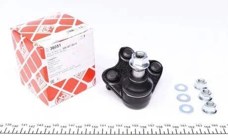 Опора кульова (передня/знизу/L) VW Polo/Skoda Fabia 1.0-2.0 99- FEBI BILSTEIN 36051