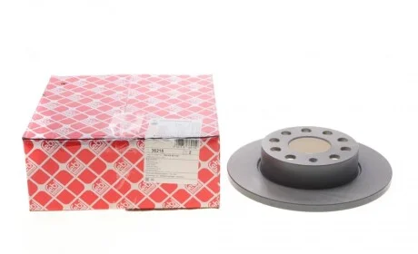 Диск гальмівний (задній) VW Caddy III 04- (256x12) FEBI BILSTEIN 36215