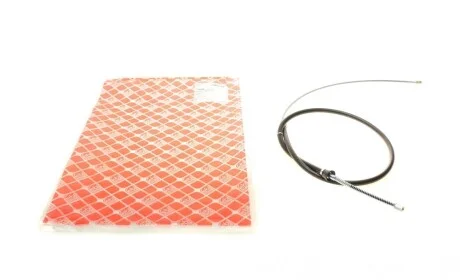 Трос ручника Skoda Fabia/VW Polo/Seat Ibiza 08- (1592mm) FEBI BILSTEIN 36348