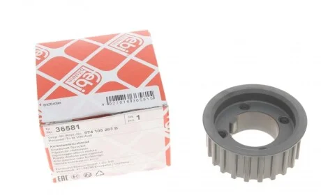 Шестерня коленвала VW T4 2.4D/LT/T4 2.5TDI 98-/Crafter 2.5TDI 06- FEBI BILSTEIN 36581
