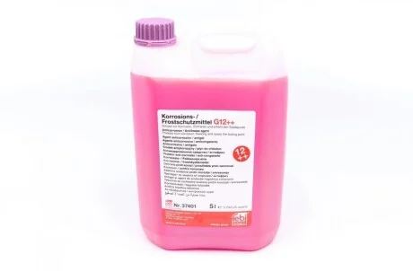 Антифриз (фіолетовий) G12 Plus Plus (5L) (MB325.5/MB325.6) FEBI BILSTEIN 37401