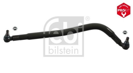 Продольная рулевая тяга с корончатыми гайками и шплинтами FEBI BILSTEIN 38318