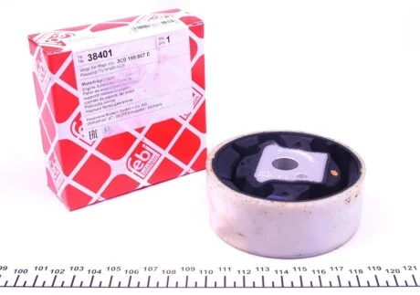 Подушка двигуна (задня/нижня) Skoda Octavia 2.0 TDI 06-13/ VW Passat 1.9-2.0 TDI 05-10 FEBI BILSTEIN 38401
