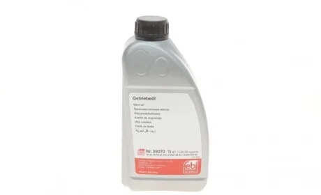 Олива АКПП ATF (1L) (MB 236.24/VW TL 52 182/BMW Drivelogic 7-spd/DCTF-1) FEBI BILSTEIN 39070