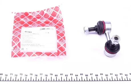 Тяга стабілізатора (переднього) (R) Mitsubishi Lancer IV 96-05/Outlander 02-06 FEBI BILSTEIN 41183