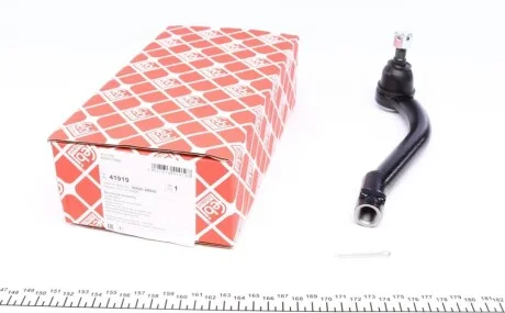 Наконечник тяги рулевой (L) Kia Sorento II 09-/Hyundai Santa Fe II 06-12 (L=250mm) FEBI BILSTEIN 41919