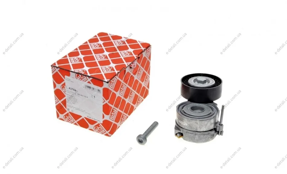 Натяжник ременя генератора Audi A4/A6/A7/A8 05- FEBI BILSTEIN 43784 (фото 1)