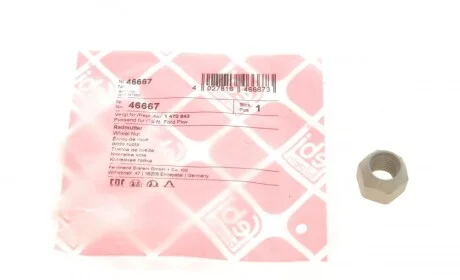 Гайка колесная Ford Transit 91- (M12x1.5) FEBI BILSTEIN 46667