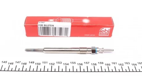 Свічка розжарювання BMW 1, 3, 5, X3, X5 10- (вир-во FEBI) FEBI BILSTEIN 47507