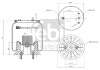 Подушка амортизуюча FEBI BILSTEIN 47553 (фото 1)