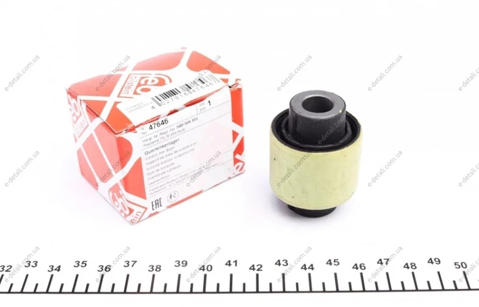 Сайлентблок рычага (заднего/снизу) VW Passat/Skoda Superb III 14- FEBI BILSTEIN 47646 (фото 1)
