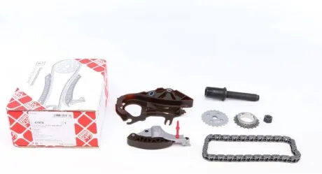 Комплект ланцюга ГРМ BMW 3 (E46/E90/E91)/5 (E60/E61) 1.6/1.8/2.0 98-13 (N43/N46) FEBI BILSTEIN 47978