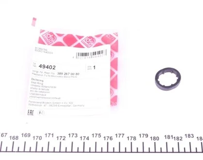 Прокладка радіатора масляного ущільнюючого MB Vito (W639) 03- (M112) FEBI BILSTEIN 49402