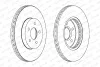 Тормозной диск FERODO DDF1125C (фото 1)