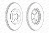 Тормозной диск FERODO DDF1125C (фото 3)