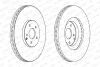 Тормозной диск FERODO DDF1585 (фото 1)