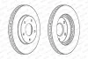 Тормозной диск FERODO DDF1599C (фото 2)
