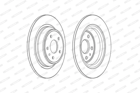 Гальмівний диск FERODO DDF2338C