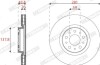 Тормозной диск FERODO DDF2776C (фото 3)