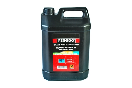 Жидкость тормозная DOT 4 5л FERODO FBX500