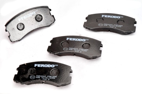 Тормозные колодки дисковые FERODO FDB1886 (фото 1)