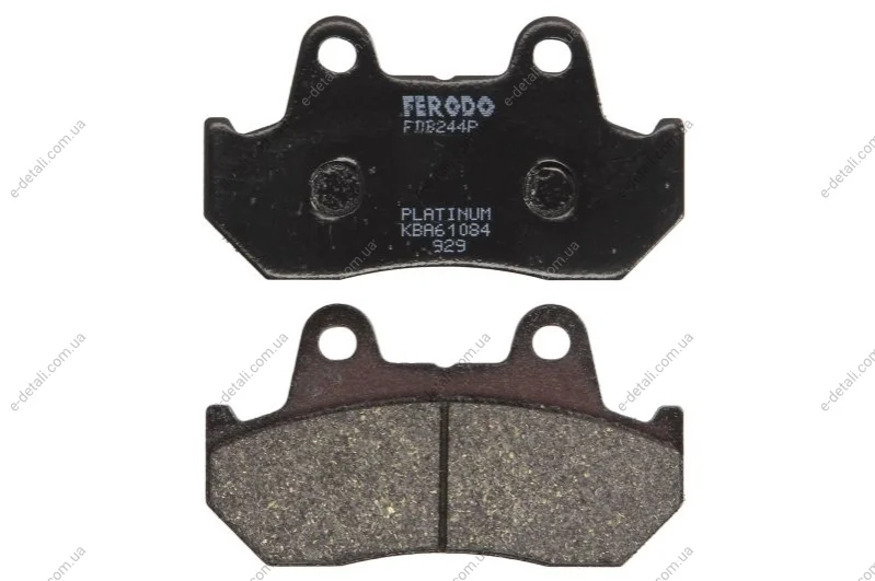 Гальмівна колодка (диск) FERODO FDB244P (фото 1)