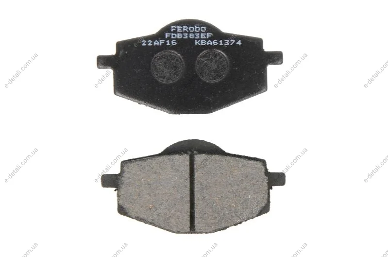 Тормозная колодка (диск) FERODO FDB383EF (фото 1)