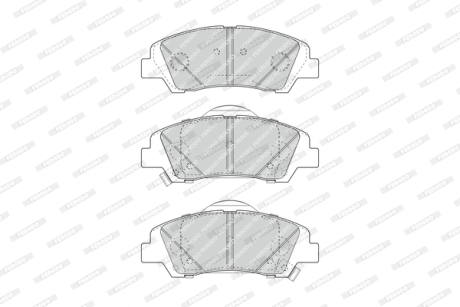 Гальмівні колодки, дискові FERODO FDB4920
