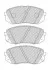 Тормозные колодки дисковые FERODO FDB5039 (фото 1)