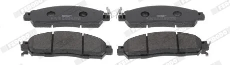 Колодки тормозные дисковые (комплект 4 шт.)) FERODO FDB5090