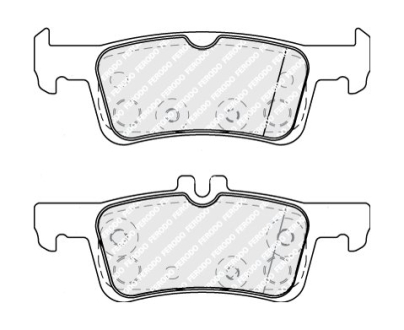 Тормозные колодки, дисковые FERODO FDB5130