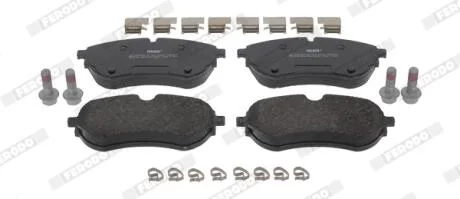 Колодки тормозные дисковые (комплект 4 шт.)) FERODO FDB5279