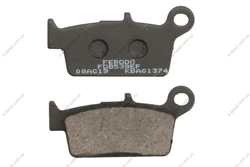 Тормозная колодка (диск) FERODO FDB539EF (фото 1)