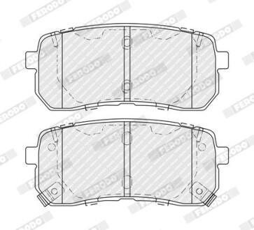 Гальмівні колодки, дискові FERODO FDB5484