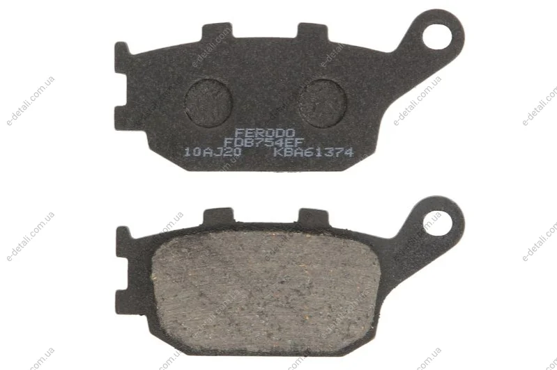 Гальмівна колодка (диск) FERODO FDB754EF (фото 1)