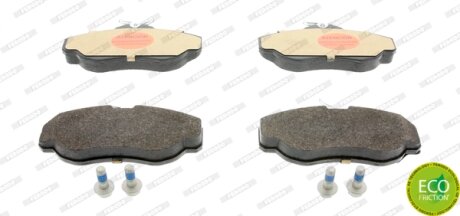 Комплект гальмівних колодок FERODO FDB980